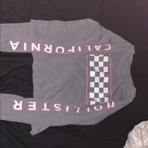 Long sleeved crop top